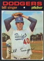 1971 Topps Baseball Cards      145     Bill Singer